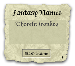 Fantasy names