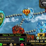 Orions: Legend of Wizards - la carte du monde